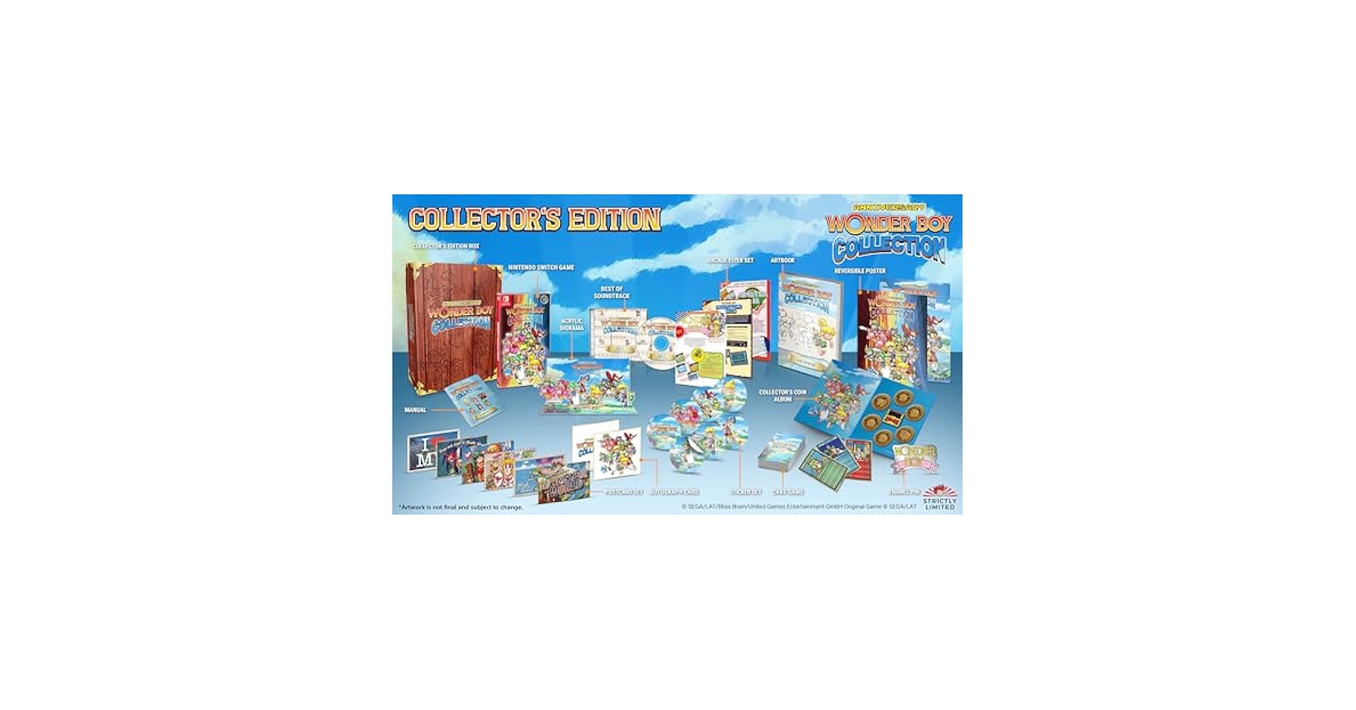 Nintendo Switch Wonder Boy Anniversary Collection UCE Amazon.com: Wonder Boy (Anniversary Collection) - For